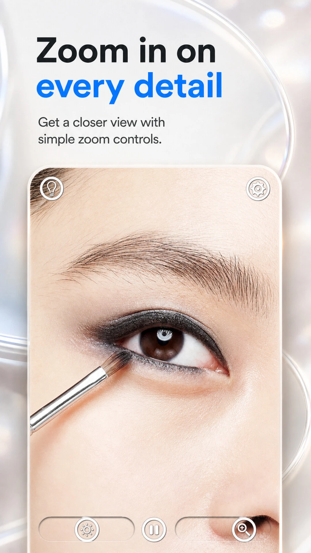 Mirror: Zoom, Light & Makeup screenshot