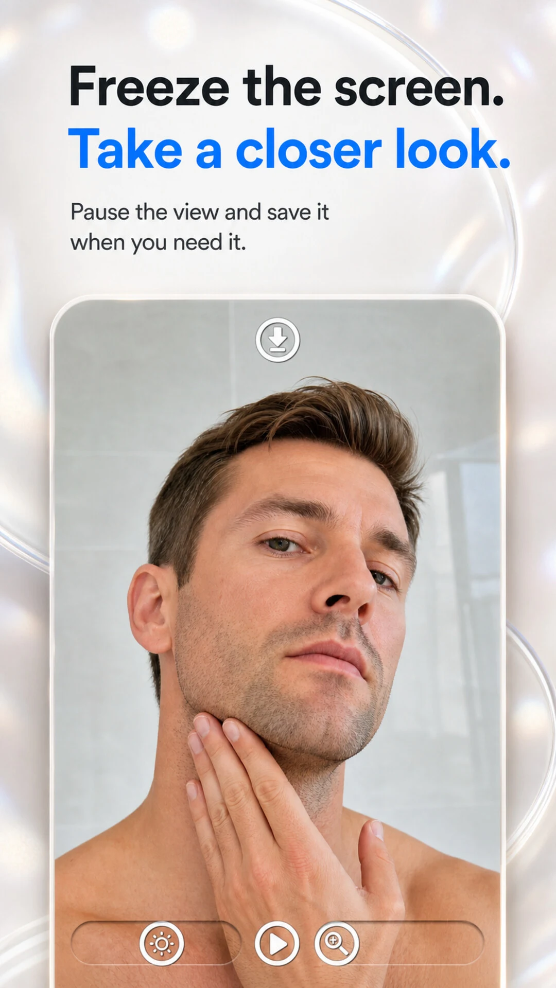 Mirror: Zoom, Light & Makeup screenshot